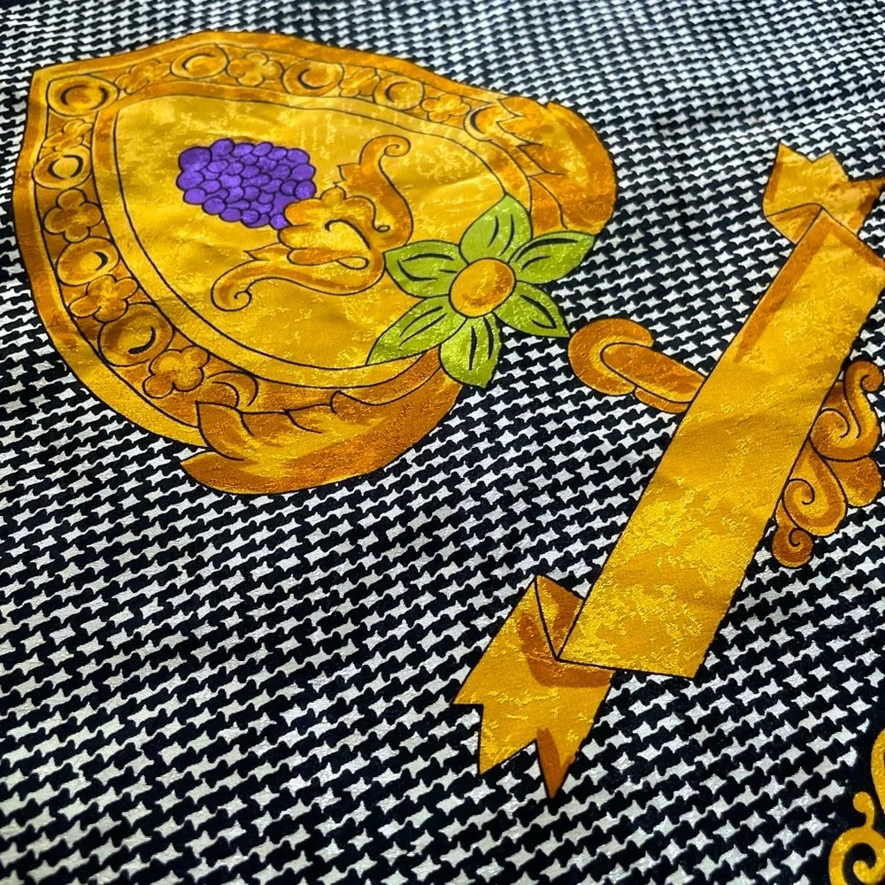 Christian Dior Vintage Silk Gemstone Scarf - Picture 9 of 13